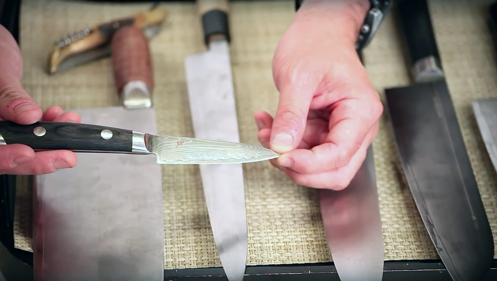 The best chef's knife is Anthony Bourdain's chef's knife