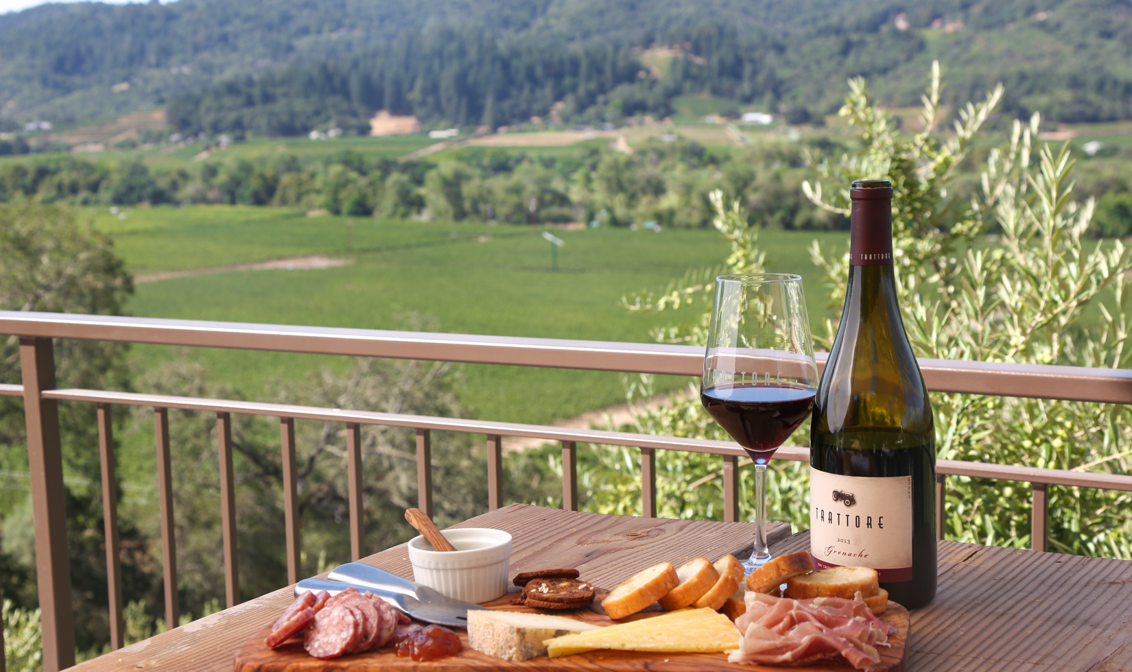 Trattore offers great charcuterie and wine pairings