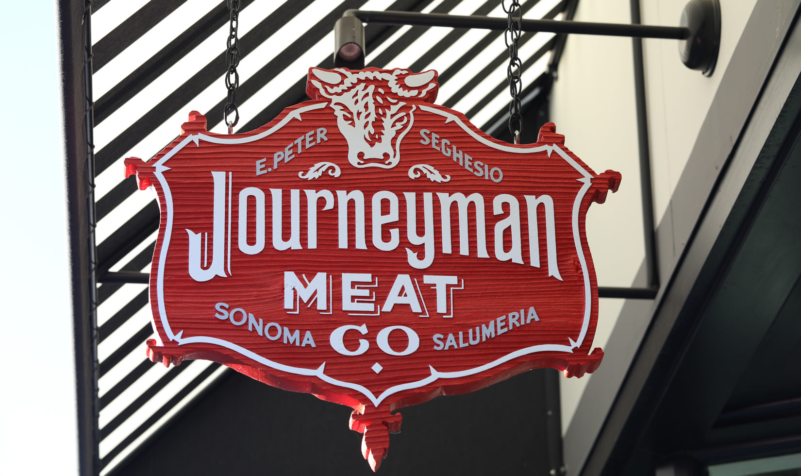 Journeyman Meat Company sign, new downtown Healdsburg restaurants