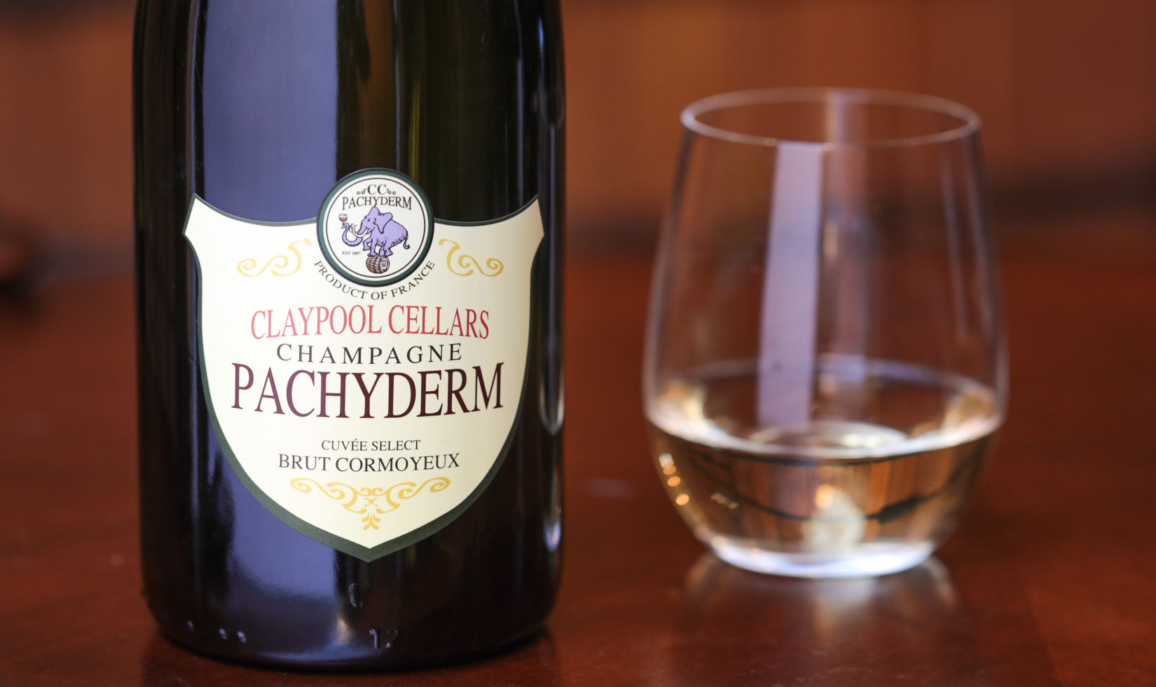 Claypool Cellars Champagne Pachyderm