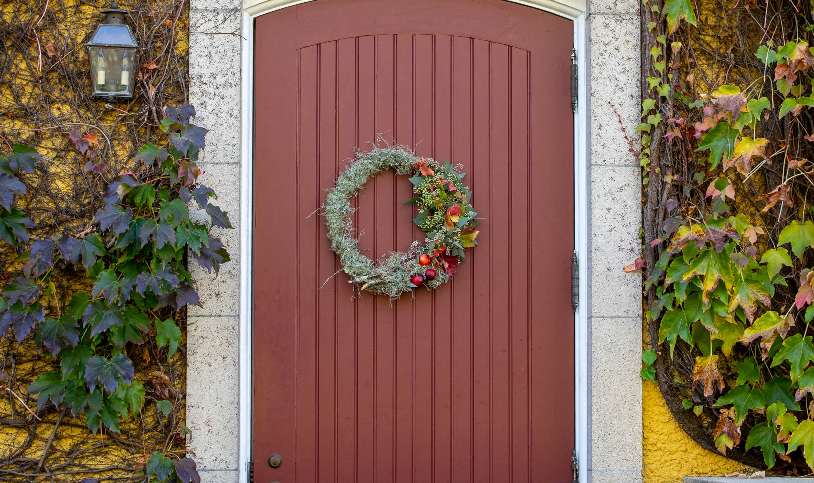 fall wreaths for front door how to video