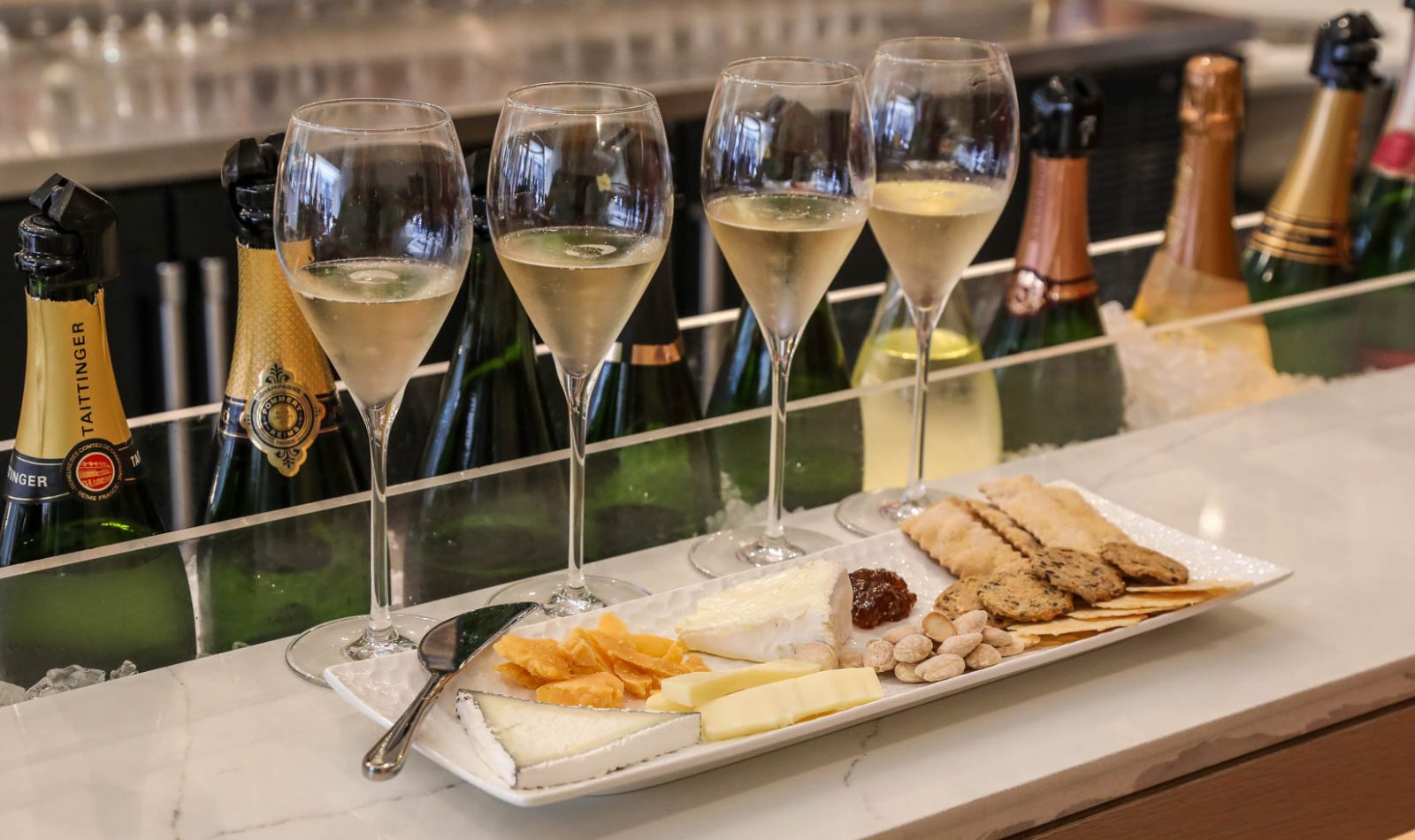 Napa & Sonoma Sparkling Wine Tasting with Food