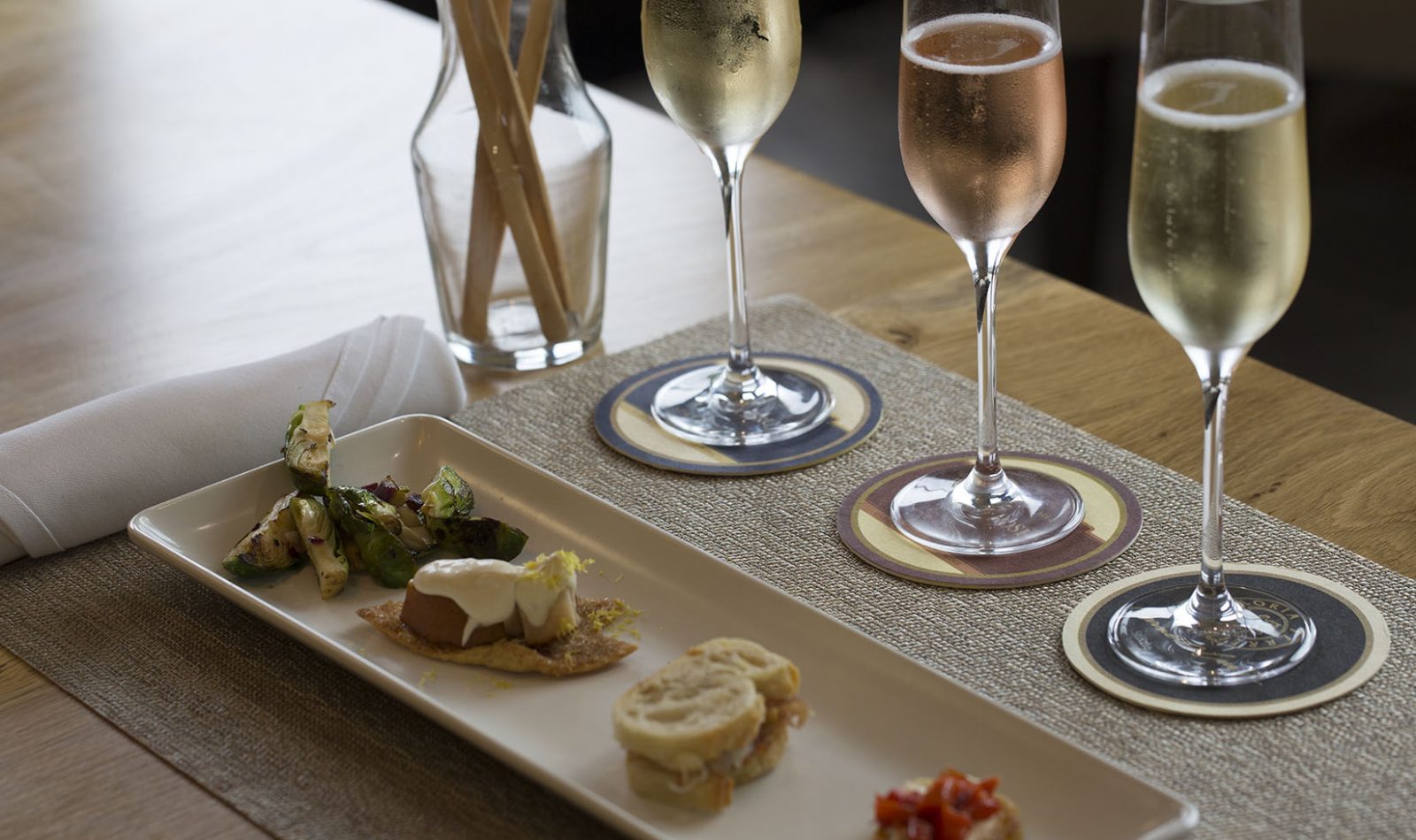 Napa & Sonoma Sparkling Wine Tasting with Food