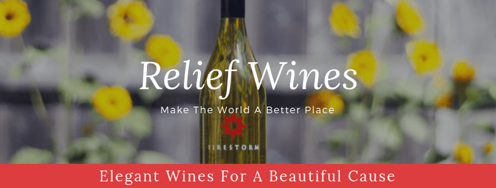 Relief Wines wildfire charity