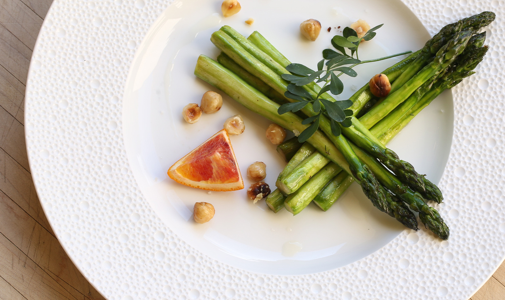 asparagus recipe for chardonnay food pairing