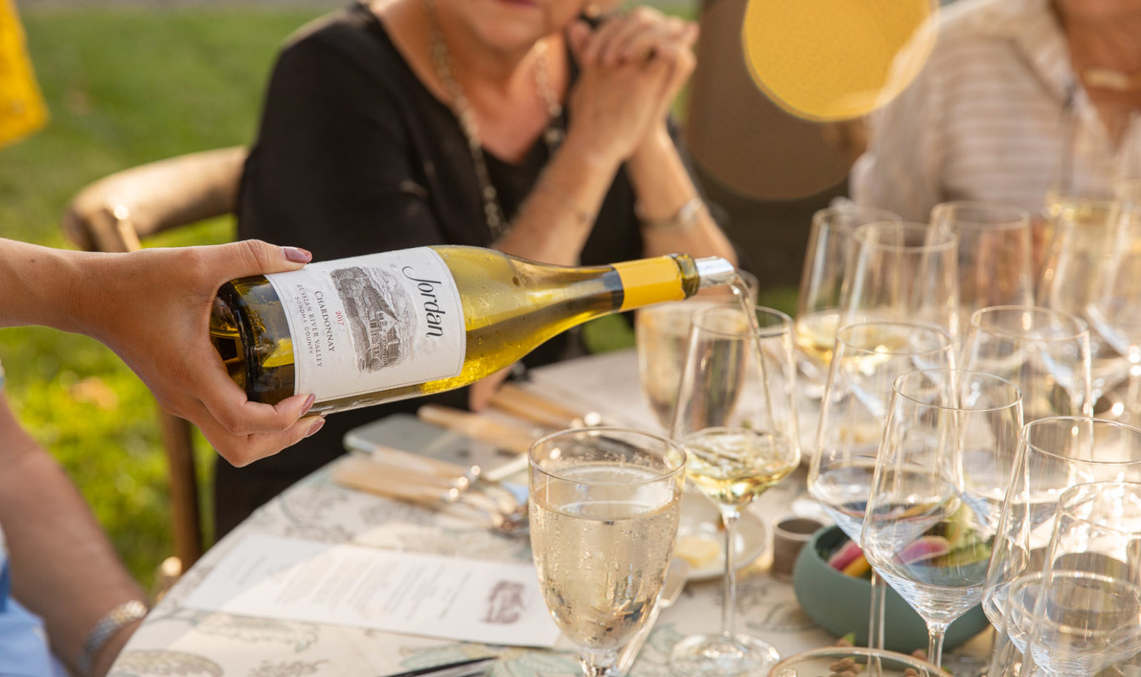 sonoma county outdoor alfresco wine dinners in the vineyard