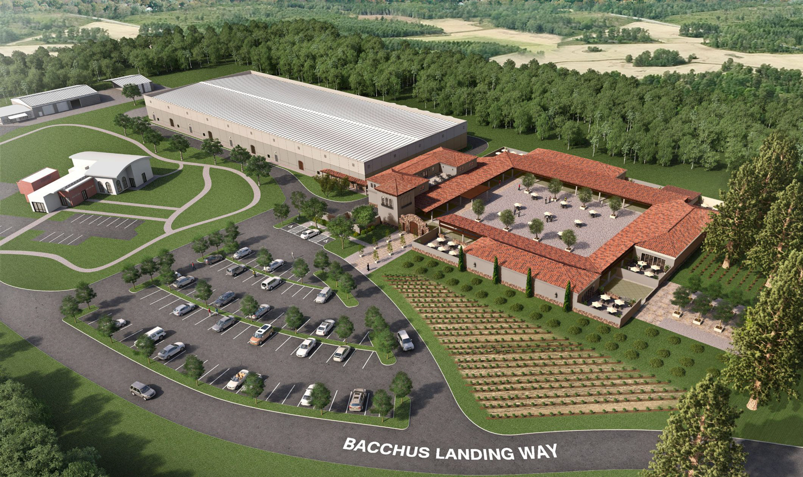 bacchus landing reconstruction remodel plans in healdsburg california