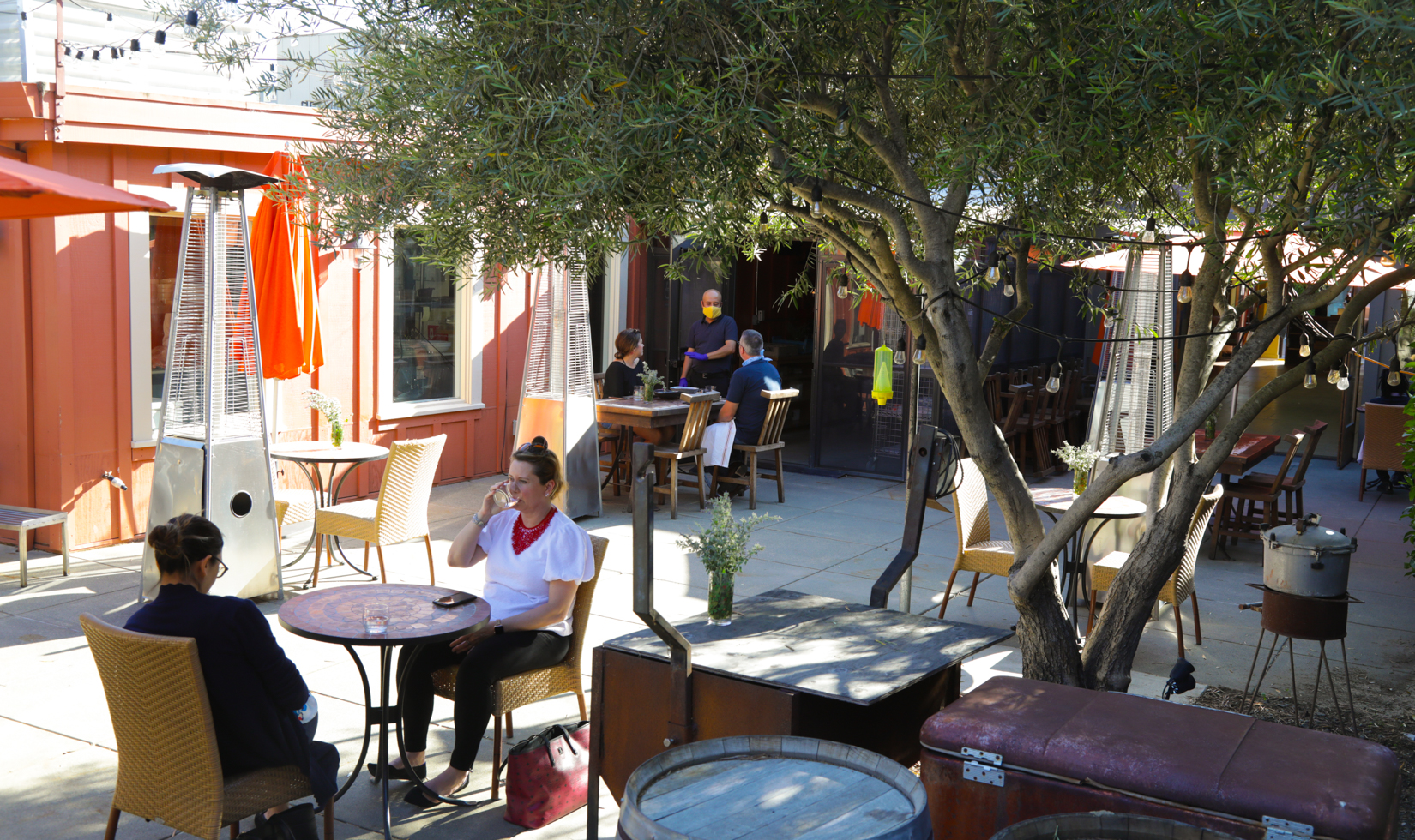 Healdsburg Restaurant with Outdoor Patio Sonoma County Reopen